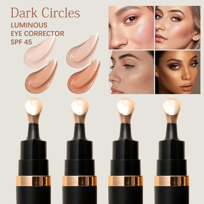 Anti-Aging,Moisturizing Eye Concealer Stick Makeup -Conceals Dark Circles & Fine Lines Full Coverage Concealer Foundation Makeup